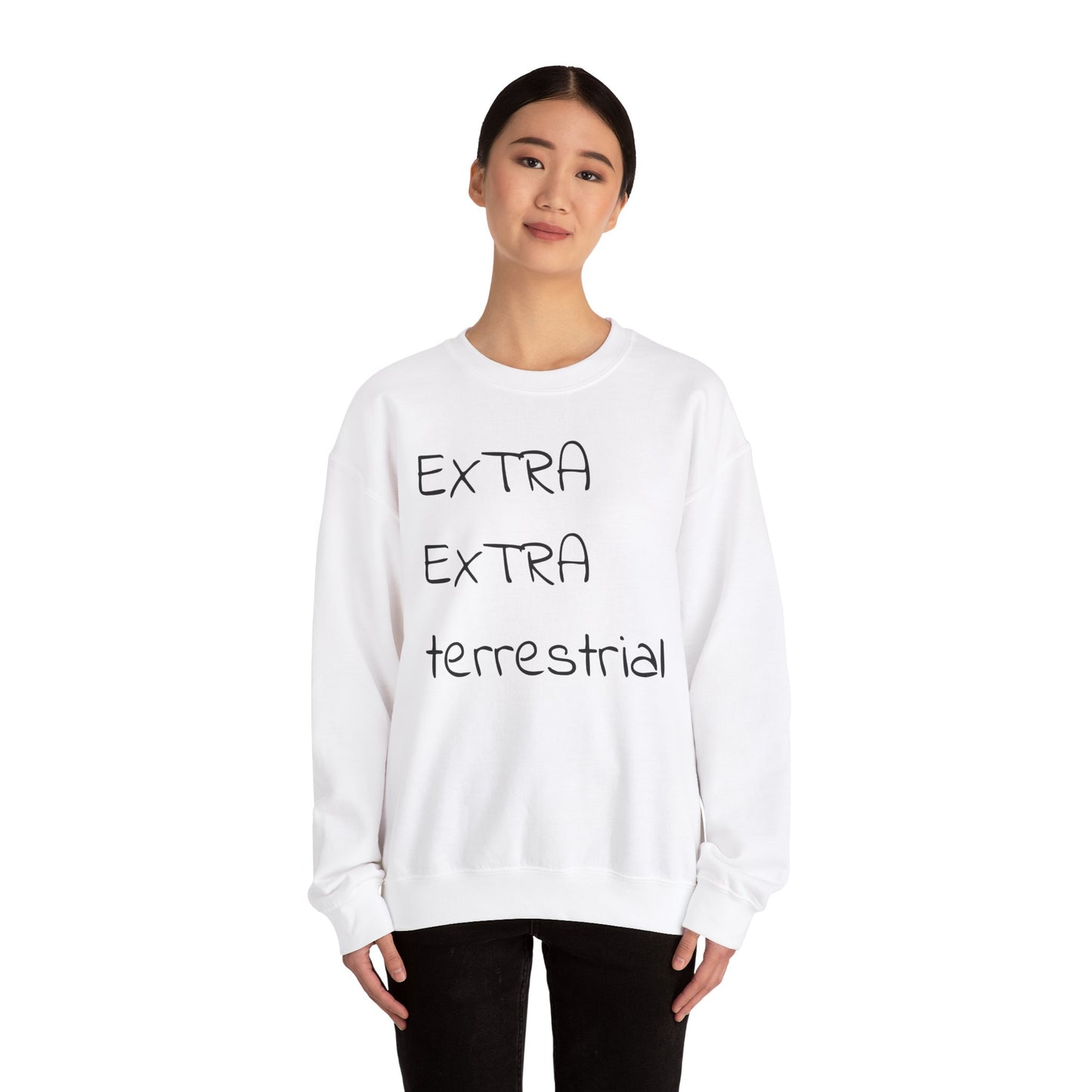 Extra Extra Unisex Heavy Blend™ Crewneck Sweatshirt