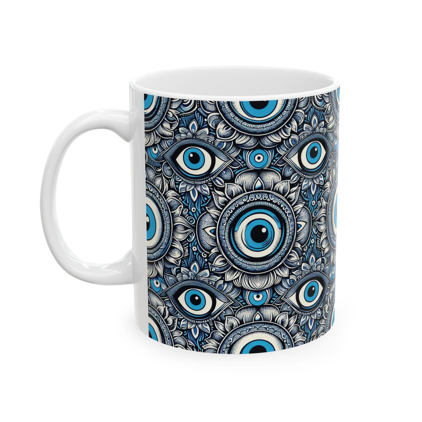 Optical Eyellusion Ceramic Mug, (11oz, 15oz)