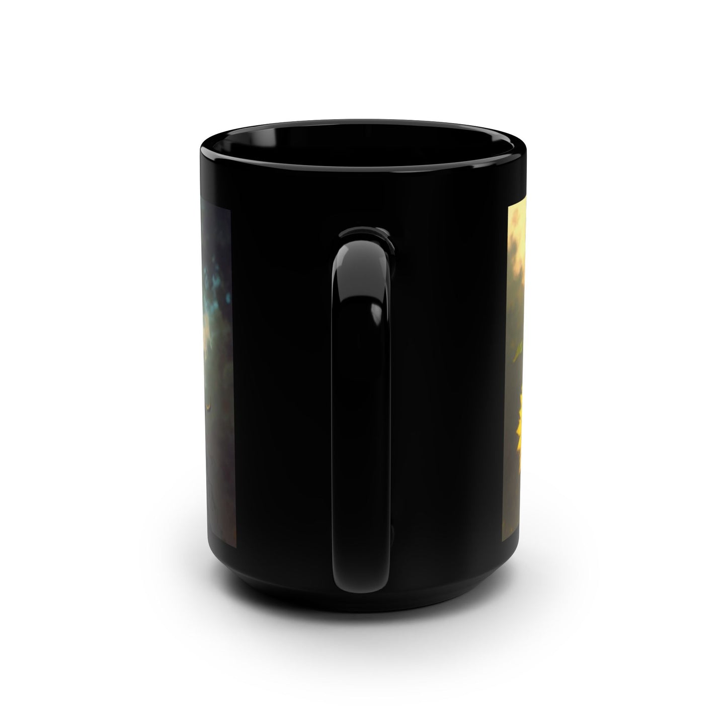Oshun Black Mug, 15oz