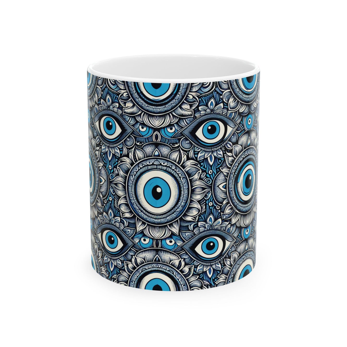 Optical Eyellusion Ceramic Mug, (11oz, 15oz)